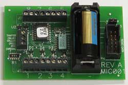 Control Board for monitoring fluid flow meters